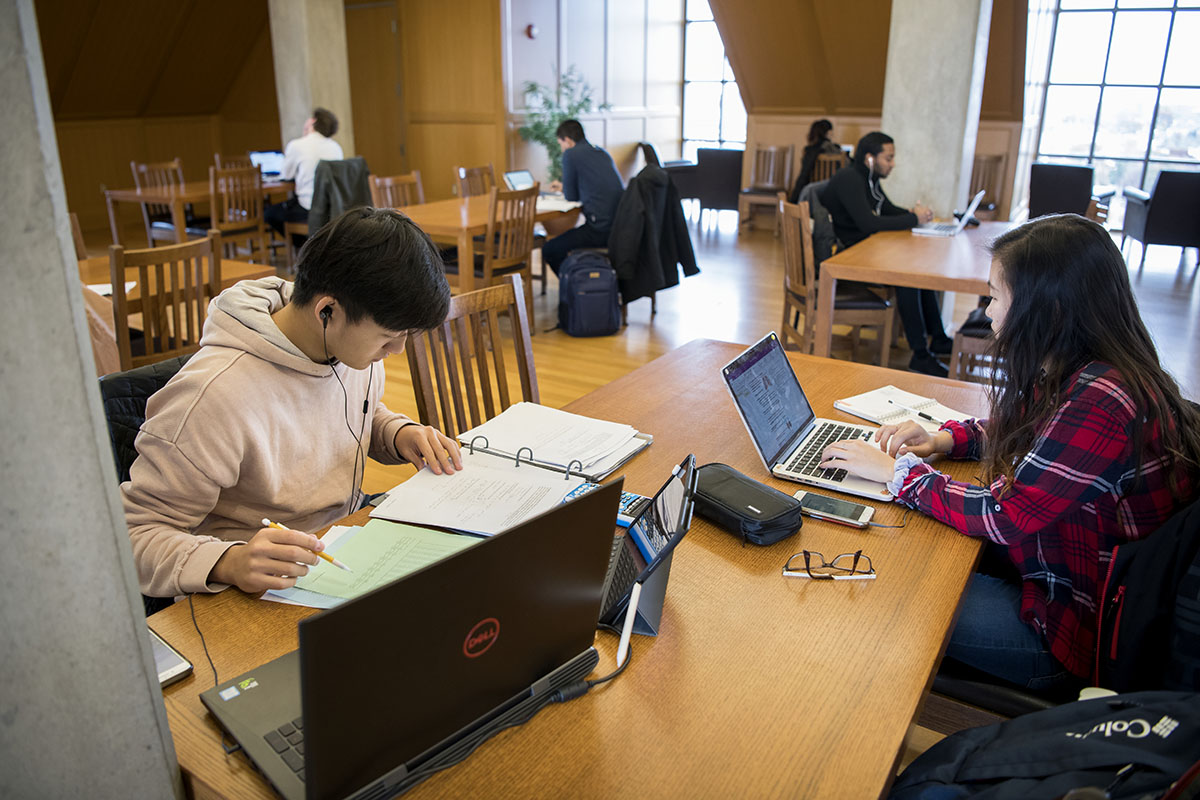 Thompson Library's top floor The Ohio State University