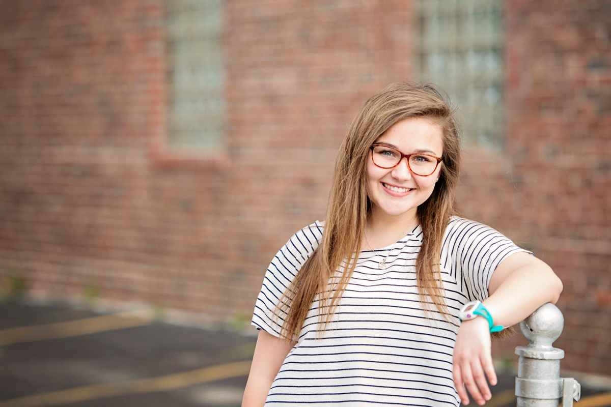 Ohio State student Taylor Clewell.