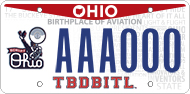 Marching Band License Plate