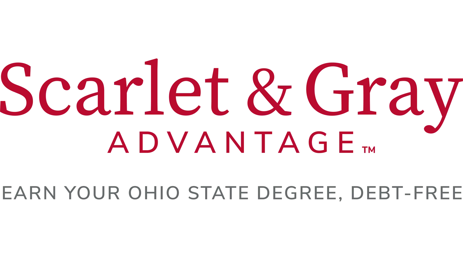scarlet and gray advantage logo