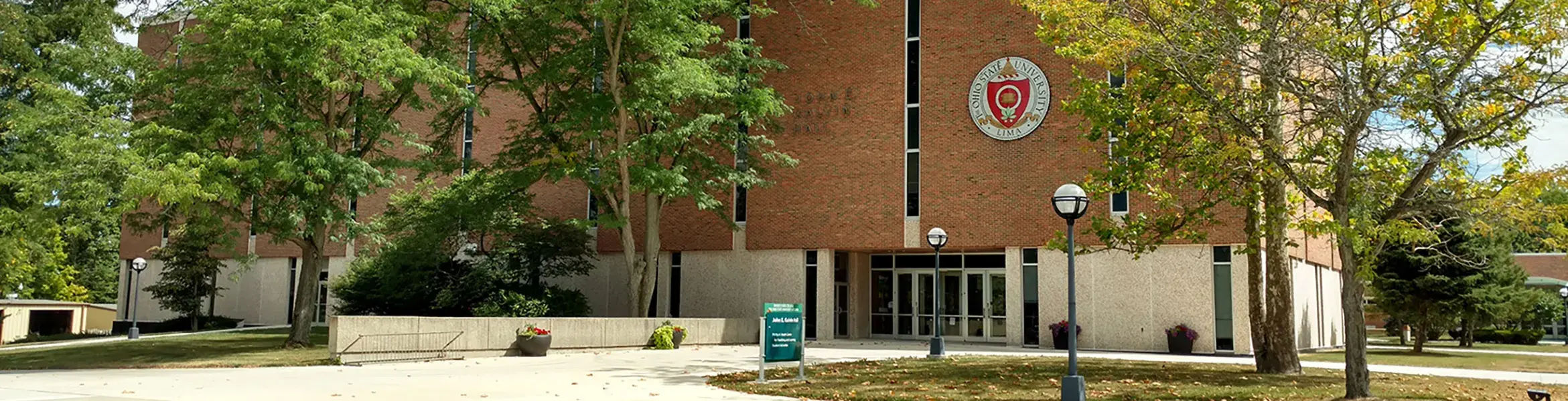 exterior of a building on osu's lima campus