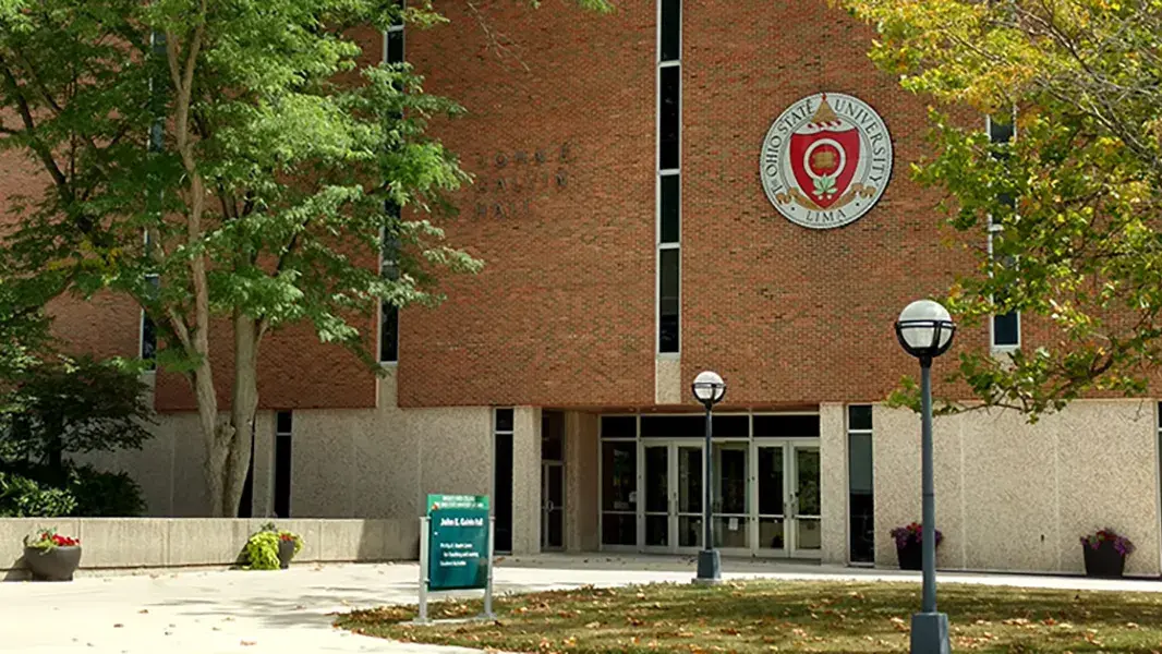 exterior of the ohio state university lima campus