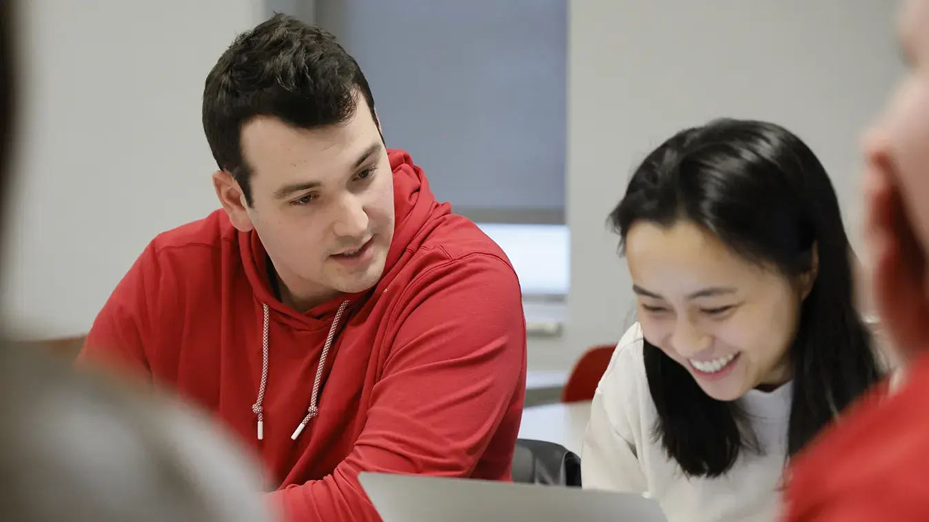 Ohio state students working together