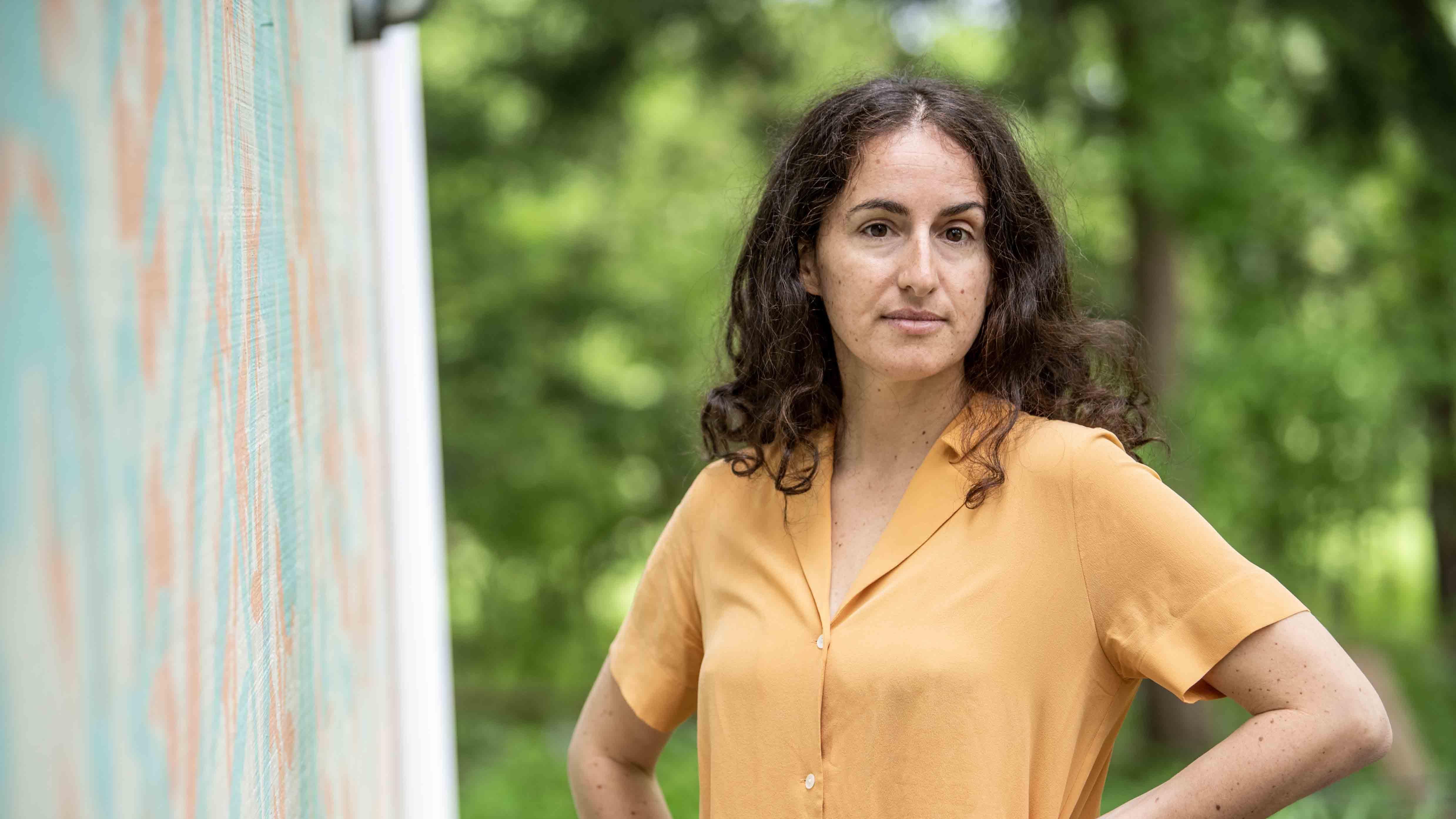 A portrait of Ohio State College of Arts and Sciences professor Carmen Winant.