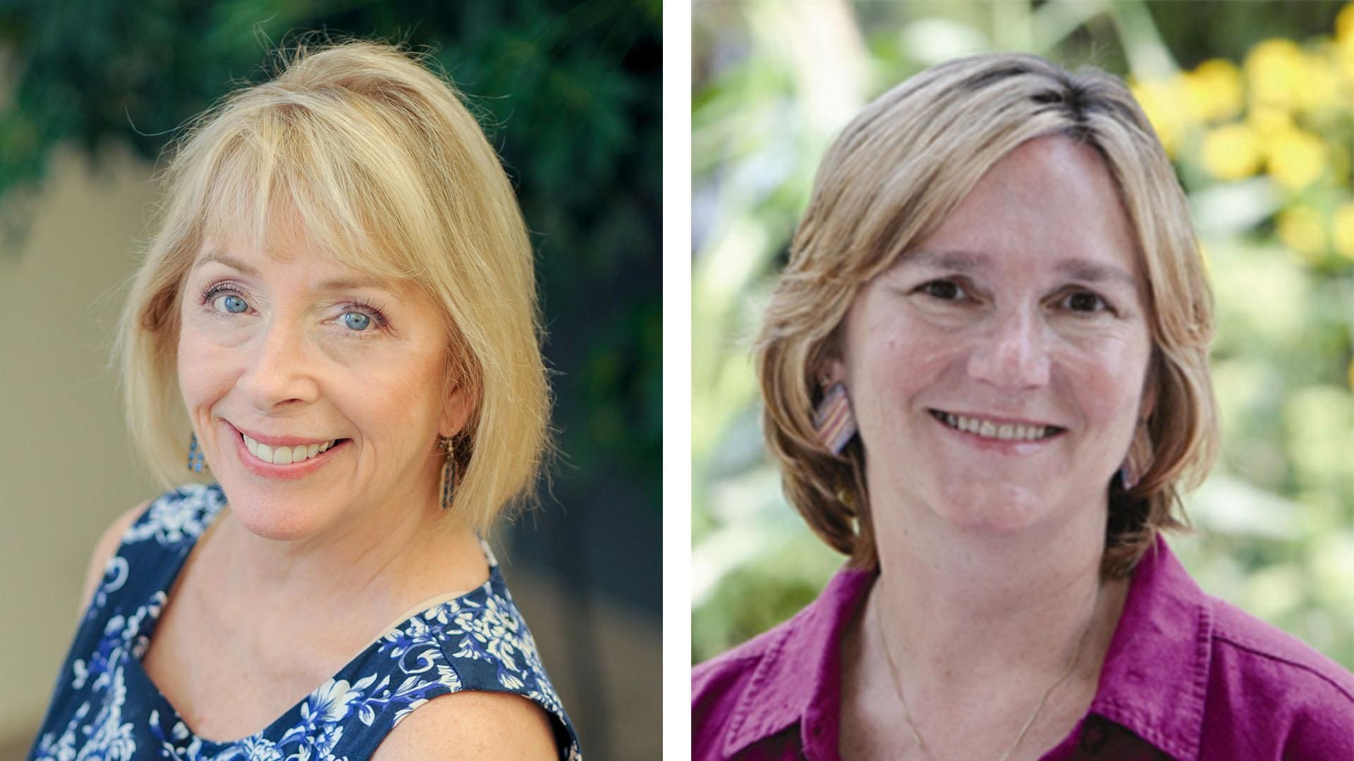 Headshot of Christine Ballengee Morris and Lucy Murphy
