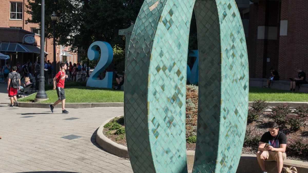 A public art installation