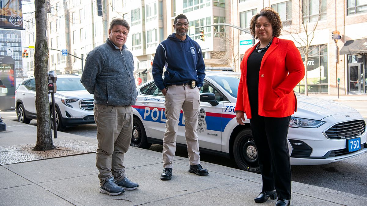Kevin Passino, Wil James and Simone Drake