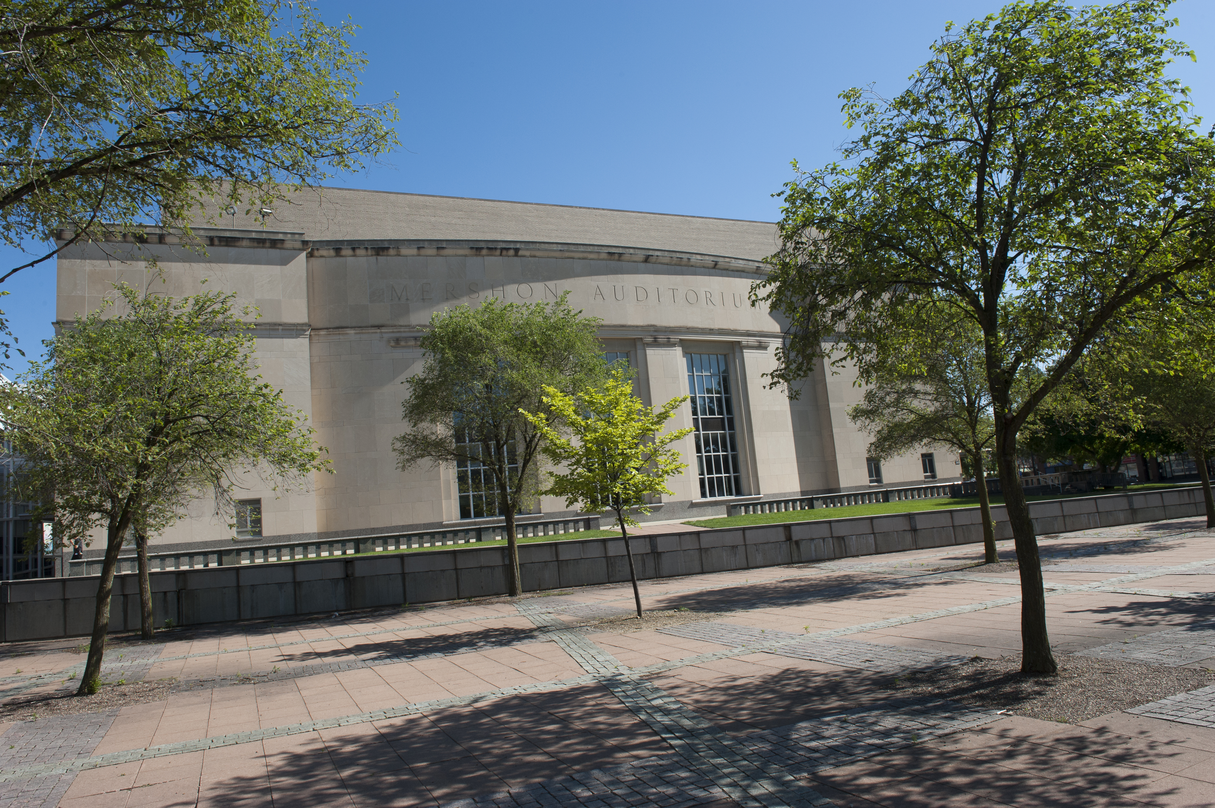 Mershon Auditorium external view