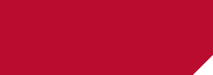 Scarlet background with corner angle